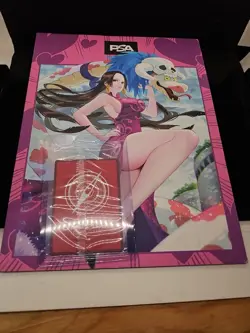 Boa Hancock One Piece PSA TCG Card & Magazine Sealed Promo Card - Image 2