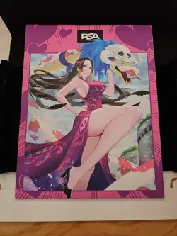 Boa Hancock One Piece PSA TCG Card & Magazine Sealed Promo Card - Image 3