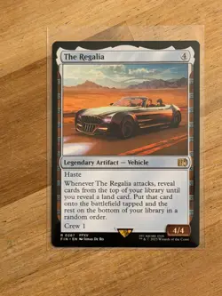 The Regalia - Final Fantasy MTG Magic Rare FFXV 0267 - Image 1
