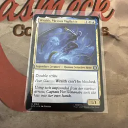 MTG Wraith, Vicious Vigilante Marvel's Spider-Man Regular #0160 - Image 1