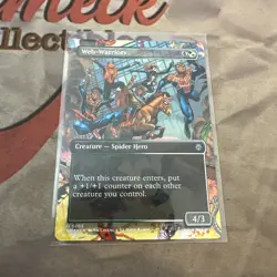 MTG Web-Warriors (Borderless) Marvel's Spider-Man Regular #0203 - Image 1