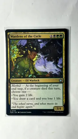 Playset (4x) Wardens of the Cycle -MTG- Foundations - Image 1