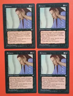 Magic the Gathering MTG Ice Age SEIZURES X 4 LP/EX C 1995! - Image 1