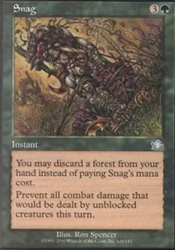 Snag - Prophecy #124/143 MTG Magic The Gathering - Image 1