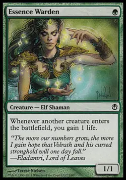 Essence Warden - Duel Decks: Ajani vs. Nicol Bolas #3/80 MTG Magic The Gathering - Image 1