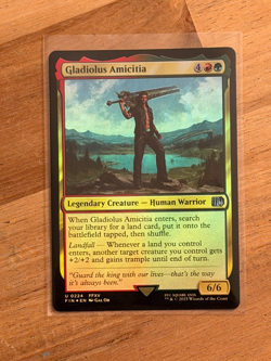 Gladiolus Amicitia - Final Fantasy MTG Magic Uncommon Foil FFXV 0224 - Image 1