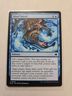 Mind Spiral - Bloomburrow - LP - MTG Magic - Common - Sorcery - Image 1