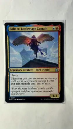 Playset (4x) Balmor, Battlemage Captain -MTG- Foundations - Image 1