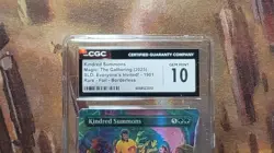 MTG Kindred Summons #1901 Rainbow Foil SLD Everyone's Invited CGC 10 Gem Mint - Image 2