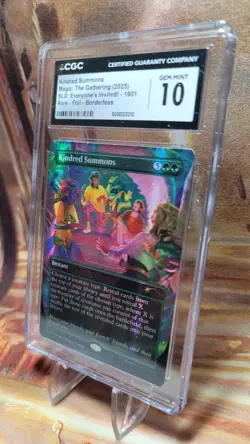 MTG Kindred Summons #1901 Rainbow Foil SLD Everyone's Invited CGC 10 Gem Mint - Image 4