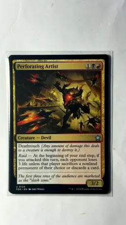 Playset (4x) Perforating Artist -MTG- Foundations - Image 1