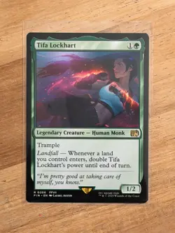 Tifa Lockhart - Final Fantasy MTG Magic Rare FFVII 0206 - Image 1