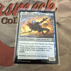 MTG Sun-Spider, Nimble Webber Marvel's Spider-Man Regular #0154 - Image 1