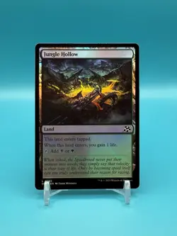 Jungle Hollow (2 Cards) - Aetherdrift (DFT) - MTG - FOIL - NM - Image 1