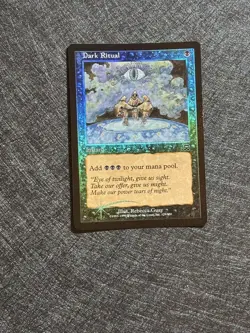 mtg mmq foil dark ritual english version first edition - Image 1
