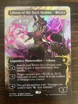 MTG Liliana of the Dark Realm [Raised Foil] - Image 1