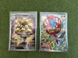 Pokemon TCG: Mega Evolution Pokemon Center ETB Promos ( Alakazam & Riolu) - Image 1