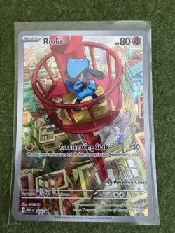 Pokemon TCG: Mega Evolution Pokemon Center ETB Promos ( Alakazam & Riolu) - Image 2