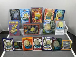 Pokemon Lot of 16 Cards and Stickers All Omanyte #138 Omanyte Only Pokemon Lot - Image 2