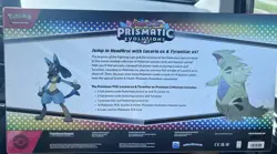 Pokemon TCG Prismatic Evolutions Lucario EX Tyranitar EX Premium Collection NEW - Image 3
