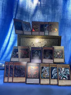 Yugioh LEGENDARY DECKS 2 II BOX SET - RED EYES - BLUE EYES - MISC. CARDS & DECKS - Image 1