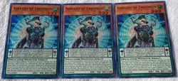 Yugioh 3x Servant of Endymion OP12-EN008 Super Rare Near Mint Playset - Image 2