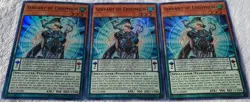 Yugioh 3x Servant of Endymion OP12-EN008 Super Rare Near Mint Playset - Image 5