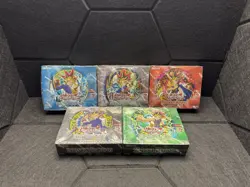 Yugioh 25th Anniversary Booster Box Set LOB MRD SRL PSV IOC Complete Set - Image 1