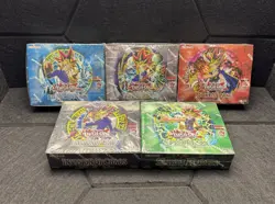 Yugioh 25th Anniversary Booster Box Set LOB MRD SRL PSV IOC Complete Set - Image 2