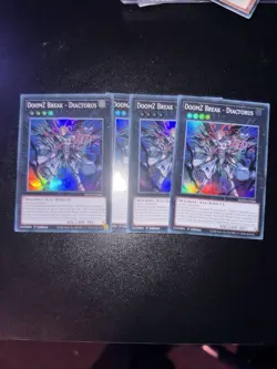 DOOD-EN046 - DoomZ Break - Diactorus Super Rare YuGiOh 1st Ed - Image 1