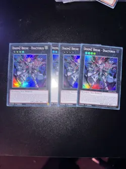 DOOD-EN046 - DoomZ Break - Diactorus Super Rare YuGiOh 1st Ed - Image 1