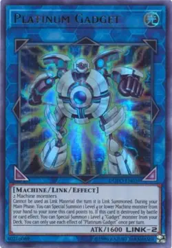 Yugioh! LP Platinum Gadget - DUPO-EN039 - Ultra Rare - Unlimited Edition Lightly - Image 1