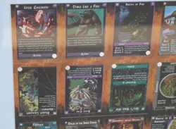 Rare 1996 Rage Werewolf CCG Card Game Full Uncut Sheet of 90 Cards Framed Rage! - Image 3