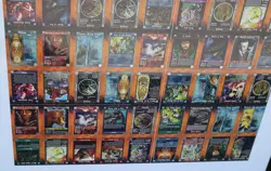 Rare 1996 Rage Werewolf CCG Card Game Full Uncut Sheet of 90 Cards Framed Rage! - Image 5