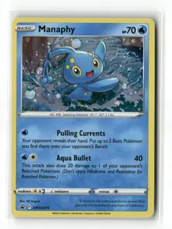 Manaphy cosmos Holo Promo SWSH: Sword & Shield Promo Cards SWSH275 Lp - Image 1
