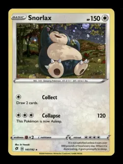 Snorlax - (Cosmos Holo) Holo Promo Miscellaneous Cards & Products 141/192 NM Pok - Image 1