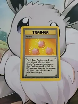 Revive - 89/102 - Pokemon Card - Base Set - Uncommon - LP W13 - Image 1