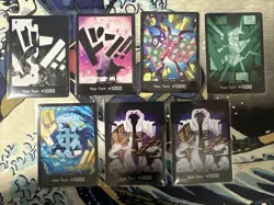 One Piece DON!! Marco Foil Card Lot of 7 (The Best Vol. 2 PRB-02 English) - Image 1