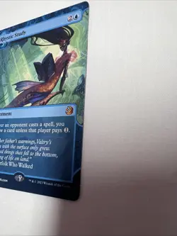 Rhystic Study Wilds of Eldraine: Enchanting Tales Regular Card #0025 Borderless - Image 5
