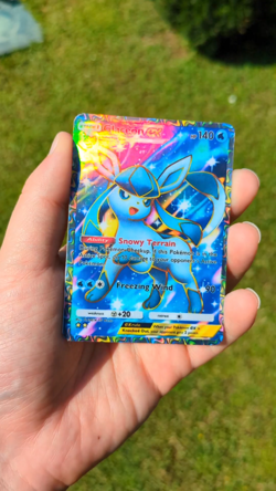 Glaceon ex proxy pocket card app tcg full art triumphant light set - Image 2