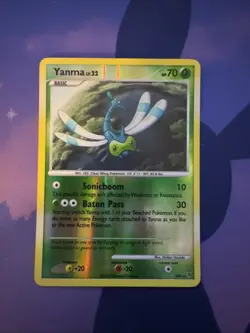Pokemon TCG Yanma Supreme Victors SH9-12 Reverse Holo Rare Card - Image 1