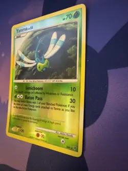 Pokemon TCG Yanma Supreme Victors SH9-12 Reverse Holo Rare Card - Image 2