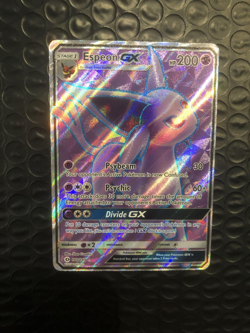 Espeon GX 140/149 Sun & Moon Base Full Art Ultra Rare Pokemon Card NEAR MINT - Image 1