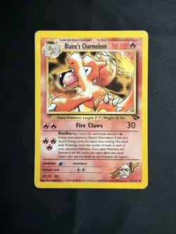 Pokemon TCG Blaine's Charmeleon Gym Challenge 31/132 Unlimited Uncommon Card - Image 1