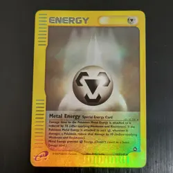 Metal Energy 143/147 Aquapolis Pokemon Card Reverse Holo Foil Rare - Image 1