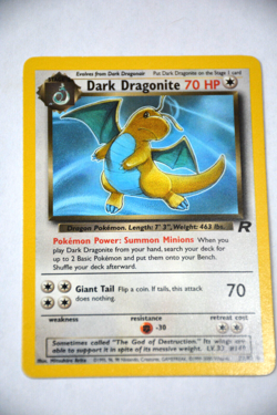 Pokemon TCG Dark Dragonite 22/82 Team Rocket Set Vintage Rare Card Ungraded NM - Image 2