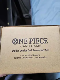 Bandai ONE PIECE TCG CARD GAME English Version 2nd Anniversary Set NEW Sealed - Image 2