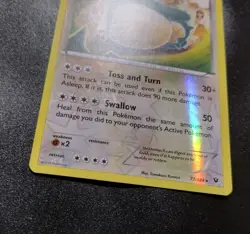 Snorlax 77/124 Reverse Holo Rare XY Fates Collide Pokemon Card MP - Image 2