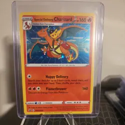 Special Delivery Charizard SWSH075 SWSH: Sword & Shield Promo Cards Holo - Image 2