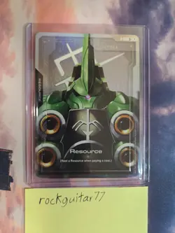 Gundam Card Game - Kshatriya Resource R-006 - C+ Foil Alt Art GD01 English - Image 1